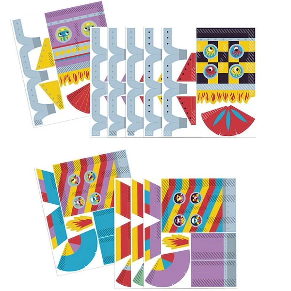 Les Ateliers du Calme : 10 Fusées en Papier à Créer - Janod