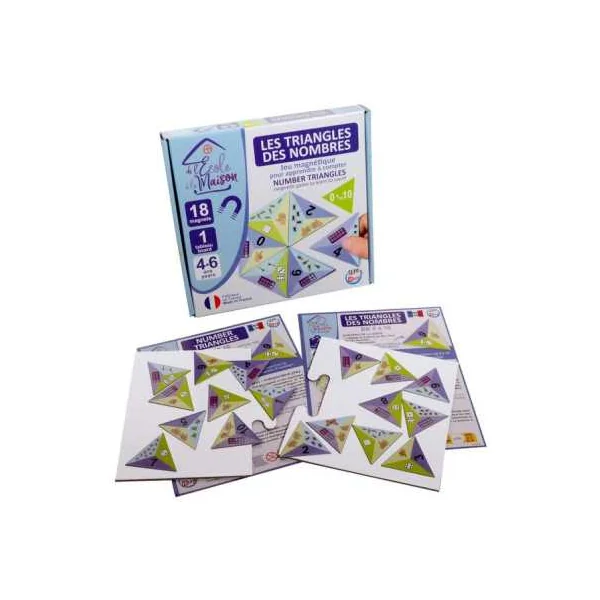 Les Triangles des Nombres | Jeu Éducatif de Calcul dès 4 ans