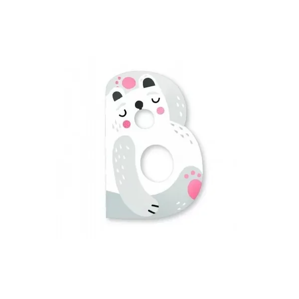 Lettre B en bois Michelle Carlslund - décoration Vilac - LaPouleAPois.fr