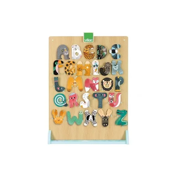 Lettre X en bois Michelle Carlslund - décoration Vilac - LaPouleAPois.fr