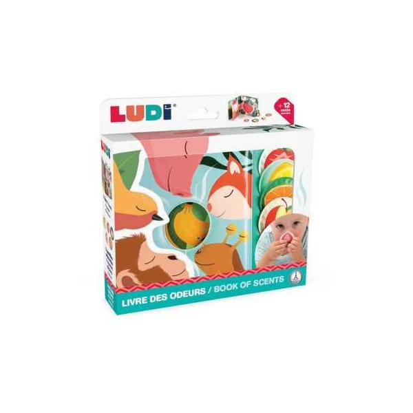 Livre des Odeurs "Les Fruits" Ludi | Éveil Sensoriel dès 12 mois