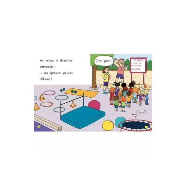 Livre Les Héros du CP niveau 2 - Les supers sportifs - Auzou