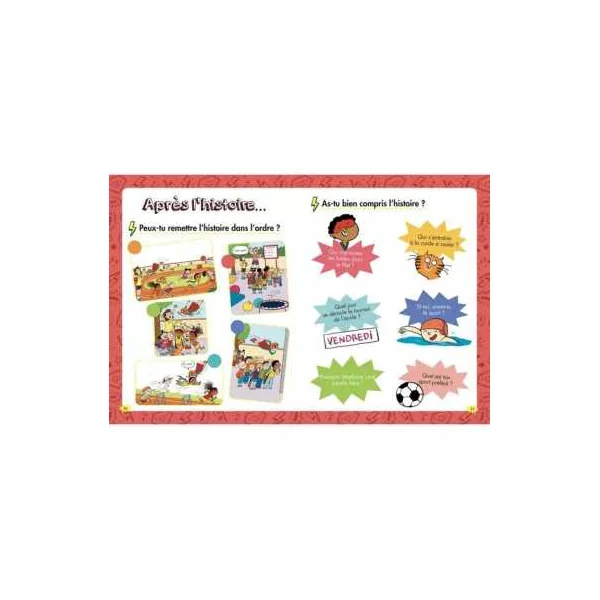 Livre Les Héros du CP niveau 2 - Les supers sportifs - Auzou