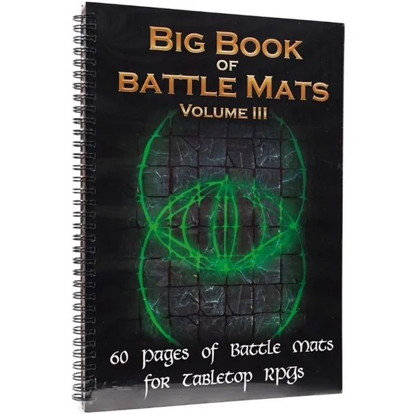 Livre plateau de jeu : Big Book of Battle Mats VOL. 3 (A4)