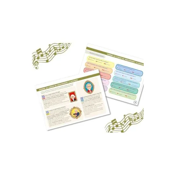 Livret Etoilium En avant la musique - Jeu éducatif - De 8 à 11 ans