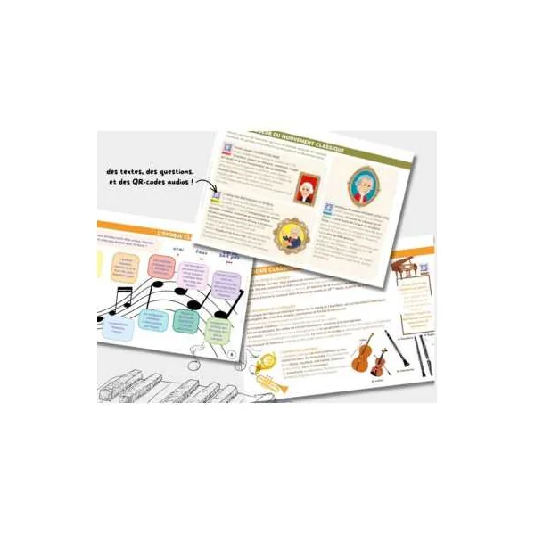 Livret Etoilium En avant la musique - Jeu éducatif - De 8 à 11 ans