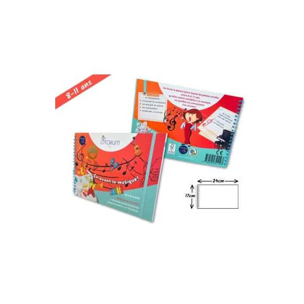 Livret Etoilium En avant la musique - Jeu éducatif - De 8 à 11 ans