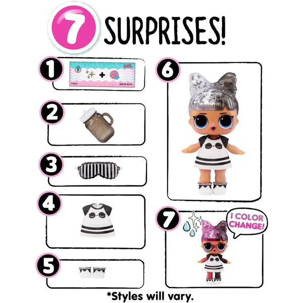 LOL SURPRISE - POUPEE - GLITTER COLOR CHANGE