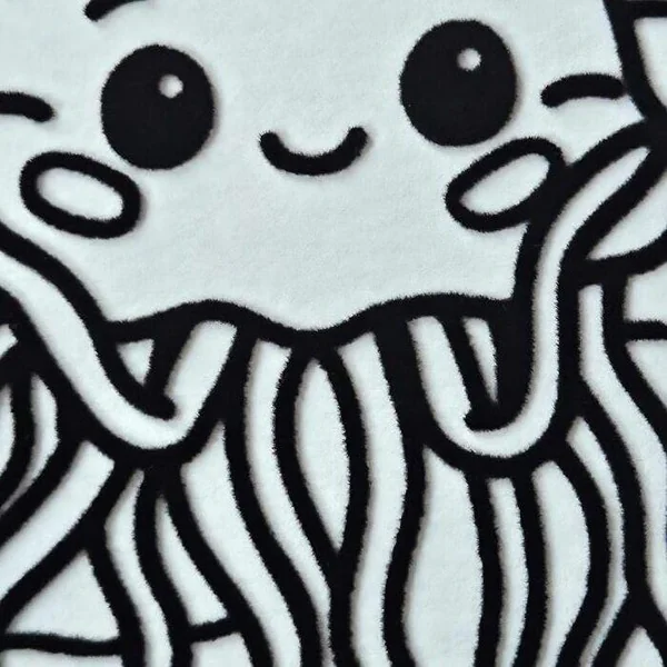 LOT DE 4 COLORIAGES VELOURS OCEAN