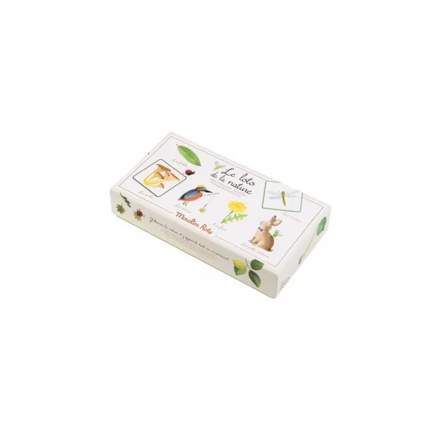 Loto de la nature le jardin du moulin - jeu Moulin Roty - LaPouleAPois.fr