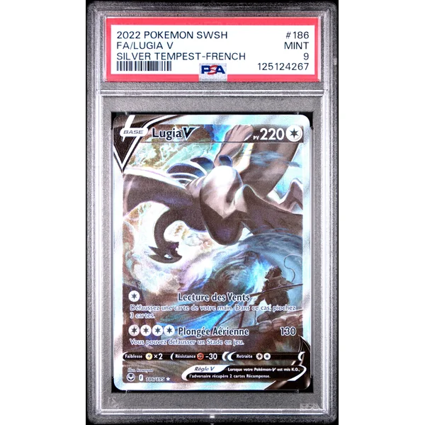 Lugia V Alternative 186/195 – PSA 9