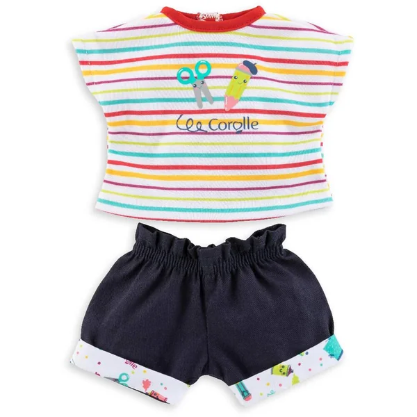 MA COROLLE - SHORT +TSHIRT PETIT ARTISTE - COROLLE VETEMENTS