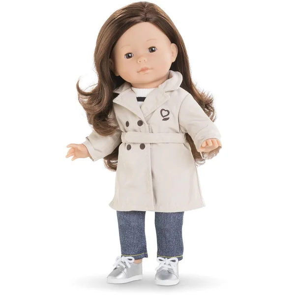 MA COROLLE - TRENCH BEIGE - VETEMENT POUR POUPEE - COROLLE VETERMENTS