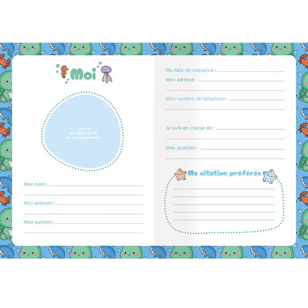 Ma papeterie créative : Mon carnet secret porte-clés Tortue - Auzou