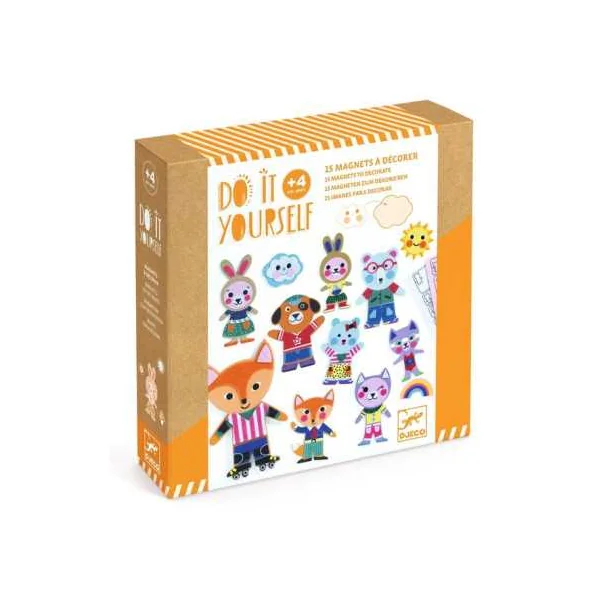 Magnets à décorer Funky Family - Do It Yourself - Djeco