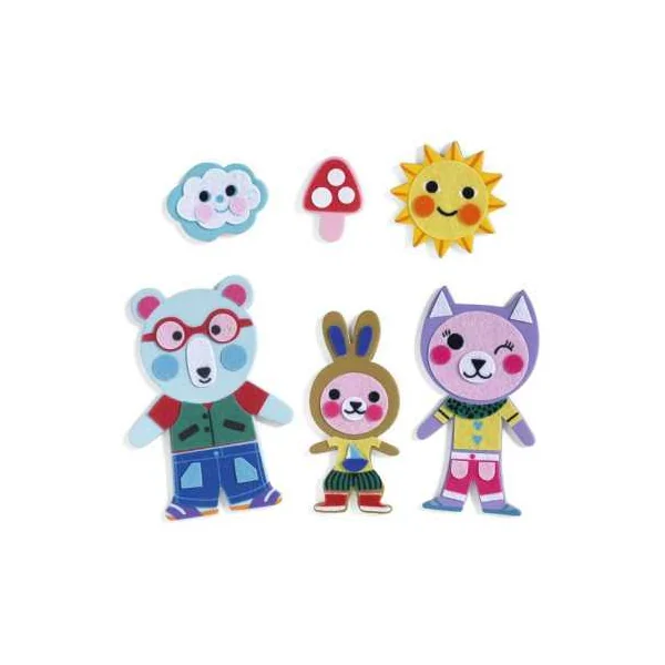 Magnets à décorer Funky Family - Do It Yourself - Djeco