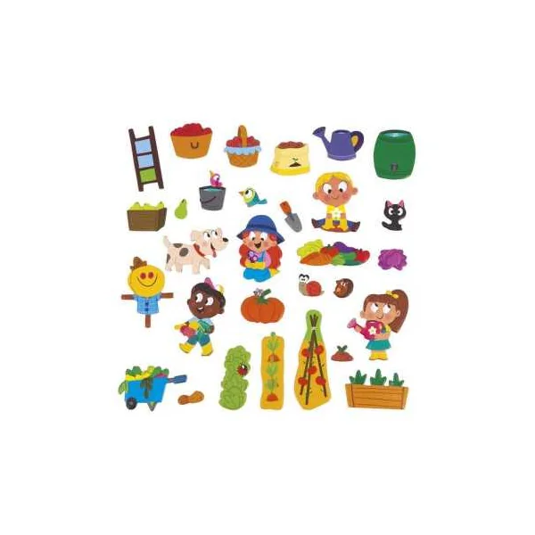Magnéti'stories Le potager - Janod - Jeu magnétique
