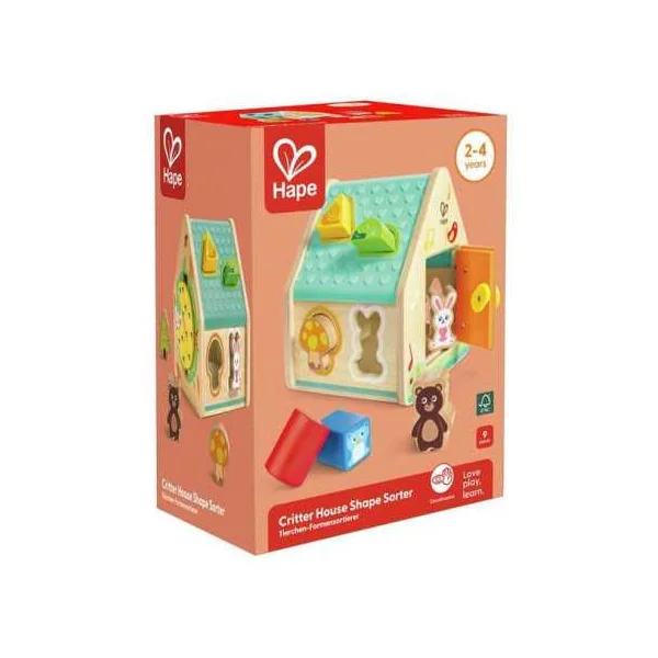 Maison trieuse de formes Les amis de la forêt - Hape