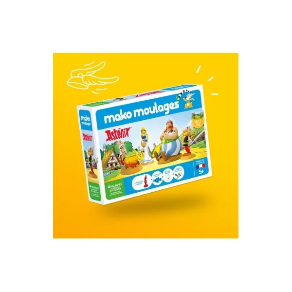 Mako Moulages Astérix et Obélix | Coffret 4 Figurines dès 5 ans
