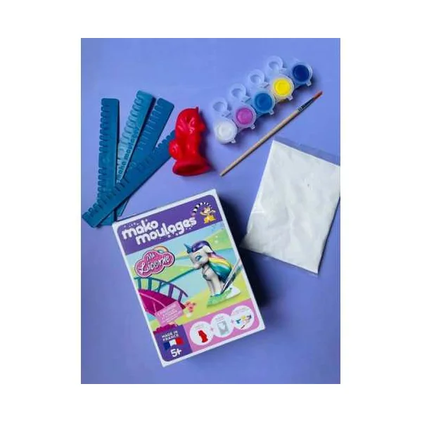 Mako Moulages Ma Licorne Arc-en-Ciel | Kit Créatif dès 5 ans