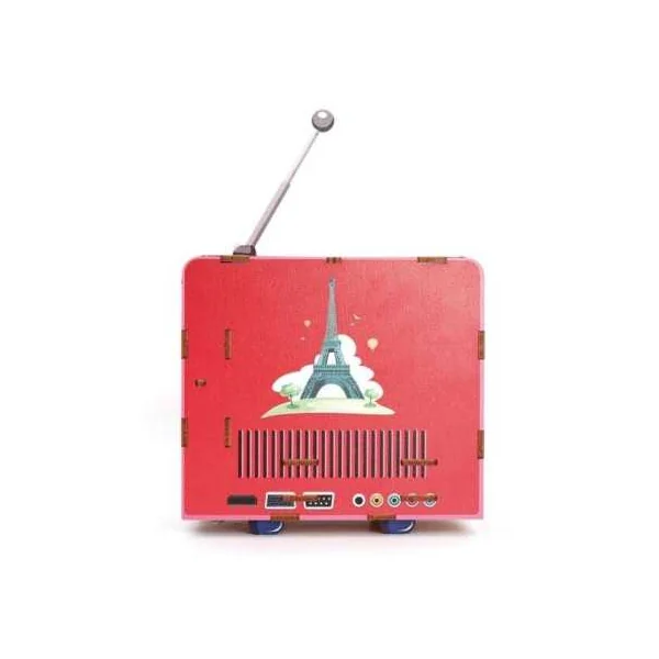 Maquette 3D TV Paris - Graine Créative - DIY créatif - Dès 8 ans