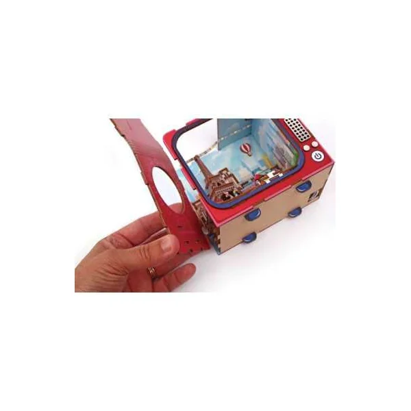 Maquette 3D TV Paris - Graine Créative - DIY créatif - Dès 8 ans