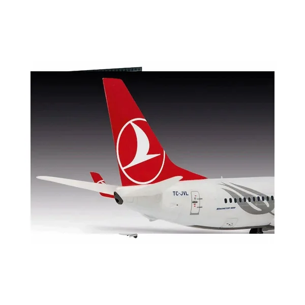 Maquette Avion Boeing 737-800 Turkish Airlines Level 4 échelle 1:144 - Revell