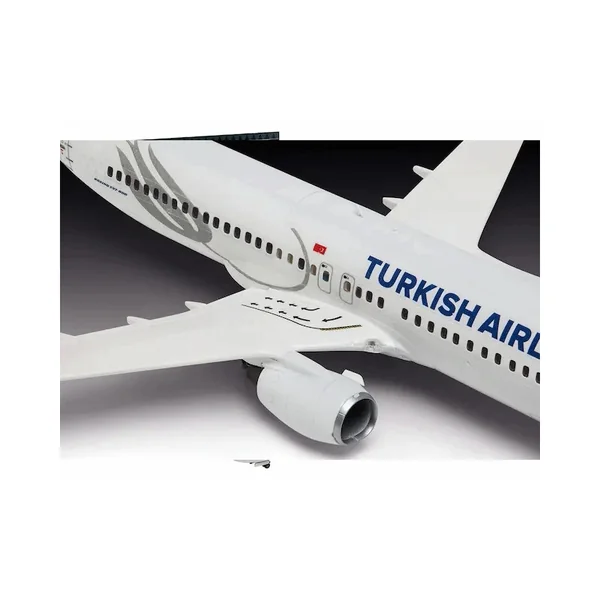 Maquette Avion Boeing 737-800 Turkish Airlines Level 4 échelle 1:144 - Revell