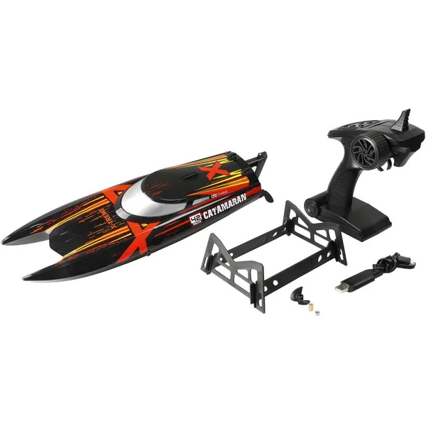 MAQUETTE - BATEAU - X-TREME BOAT CATAMARAN - RADIOCOMMANDE