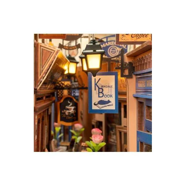 Maquette Book Nook Arcade Dating Rolife | Puzzle 3D Bois 14 ans+