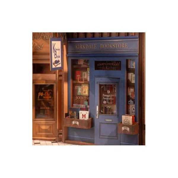 Maquette Book Nook Arcade Dating Rolife | Puzzle 3D Bois 14 ans+