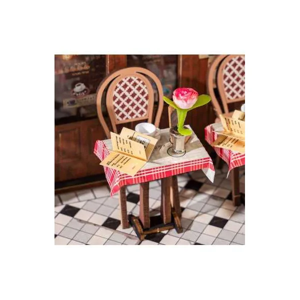 Maquette Book Nook Arcade Dating Rolife | Puzzle 3D Bois 14 ans+