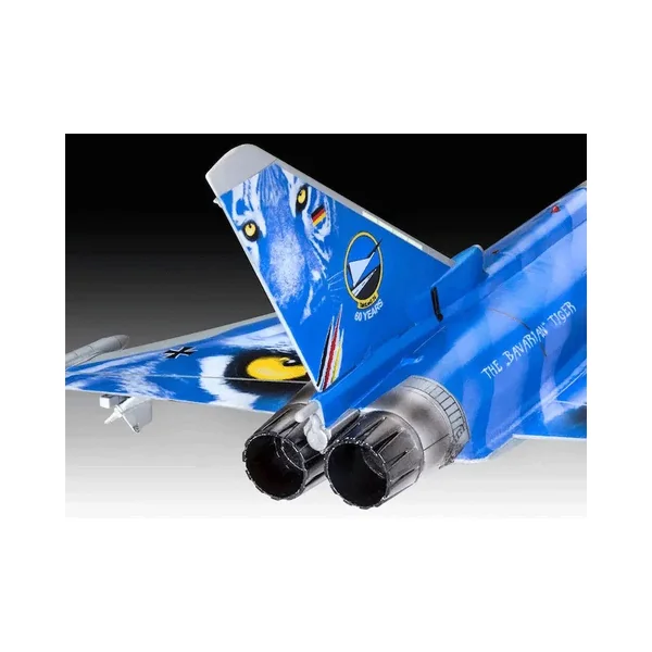 Maquette Eurofighter Typhoon Bavarian Tiger 2021? Avion de combat Level 4 échelle 1:72 - Revell