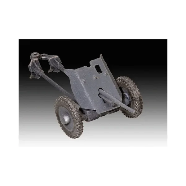 Maquette KRUPP PROTZE KFZ 69 with 3,7CM PAK Véhicule militaire Level 4 échelle 1:76 - Revell