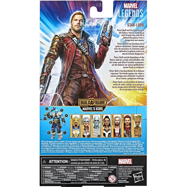 MARVEL LEGENDS SERIES THOR - FIGURINE LOVE AND THUNDER STAR-LORD