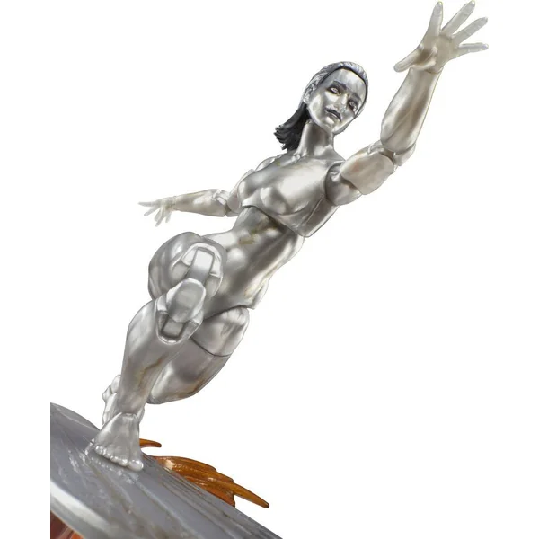 MARVEL LES QUATRE FANTASTIQUES PREMIERS PAS FIGURINE SURFER D'ARGENT 15 CM