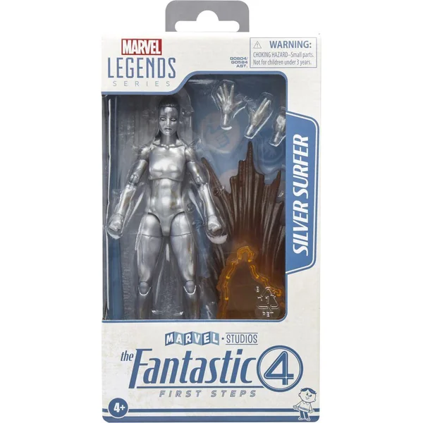 MARVEL LES QUATRE FANTASTIQUES PREMIERS PAS FIGURINE SURFER D'ARGENT 15 CM