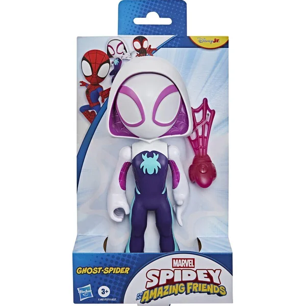 MARVEL SPIDEY ET SES AMIS EXTRANSFORMERS ORDINAIRES GRANDE FIGURINE GHOST-SPIDER