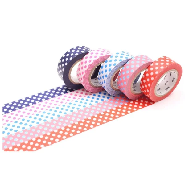 Masking Tape MT Boîte de 5 motifs assortis POP 2