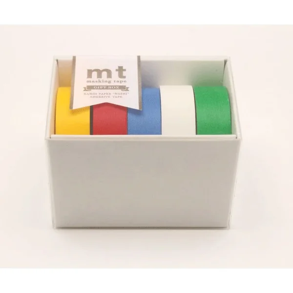 Masking Tape MT Boîte de 5 rouleaux assortis BASIC