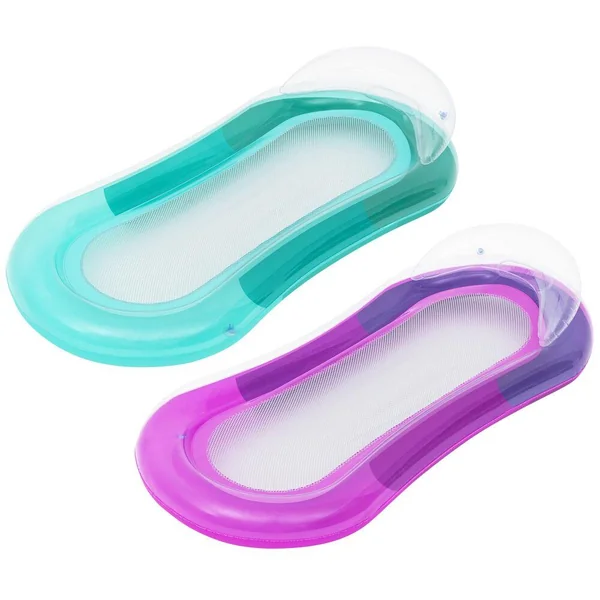 MATELAS DE PLAGE FOND FILET HAMAC AQUALOUNGE 160CM X 84CM - 90KG MAX