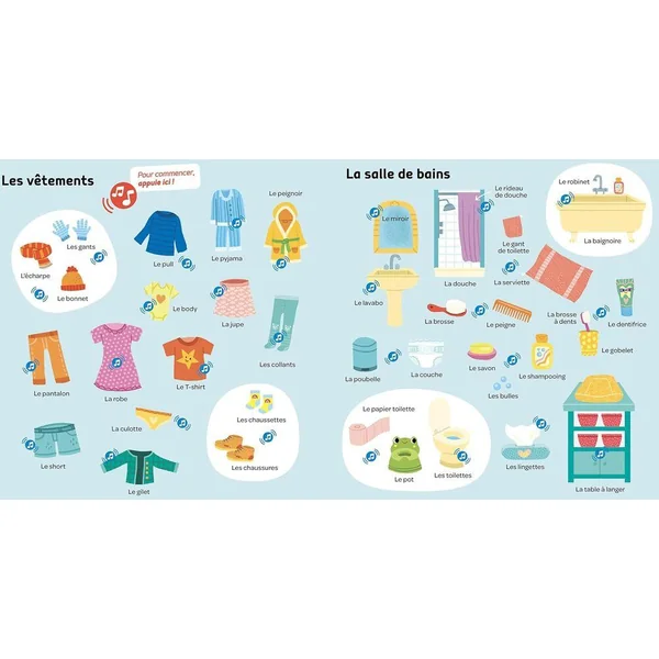 MES 500 PREMIERS MOTS SONORES - 500 PISTES LUES ET 50 BRUITS