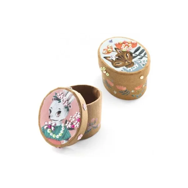 Mini boites à décorer Adorables - Do it Yourself - Djeco