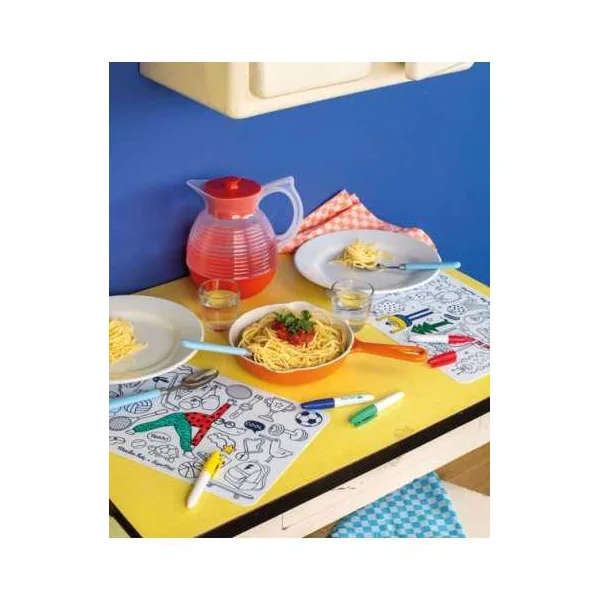 Mini set à colorier et 4 feutres Les Schmouks - Moulin Roty