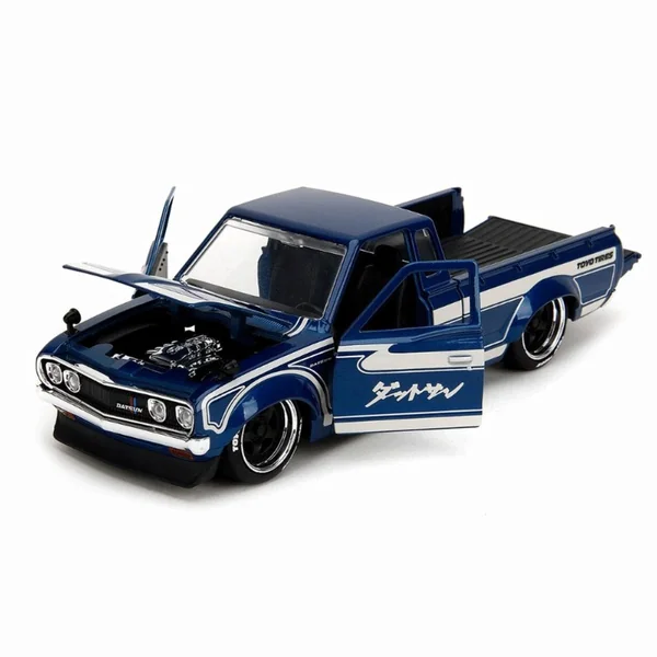 Miniature 1:24 Datsun 620 Navy 1972 Bleu JDM TUNERS - Jada Toys