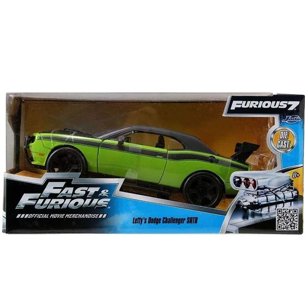 Miniature 1:24 Dodge Challenger SRT8 vert Letty Ortiz Fast & Furious 2011 - Jada Toys
