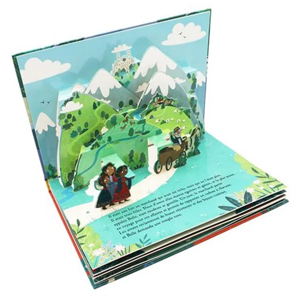 Mon livre Pop-up : La Belle et la Bête - 1 2 3 Soleil