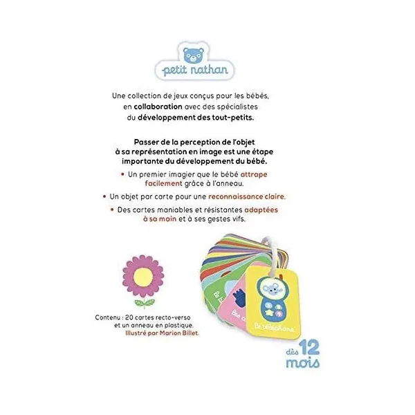 Mon Premier Imagier Nathan - Jeu d'Éveil et Langage dès 1 an