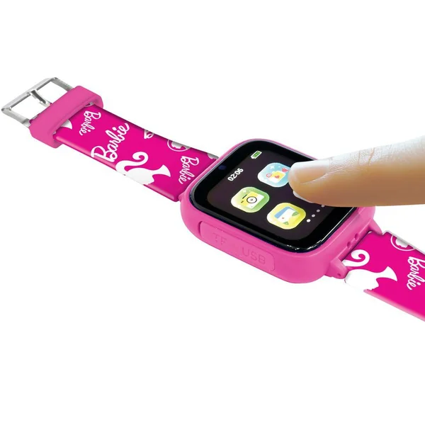 MONTRE AVEC ECRAN COULEURS BARBIE AVEC CAMERA ET CARTE MEMOIRE DE 8 GO