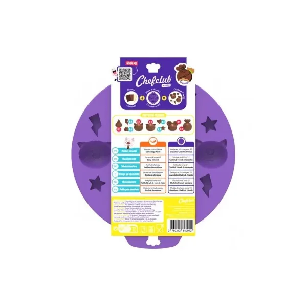 Moule à Chocolats Chefclub Kids | Atelier Cuisine Enfant dès 4 ans